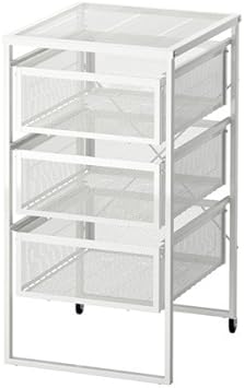 Amazon Com Chest Of Drawers 3 Unit White Lightweight File