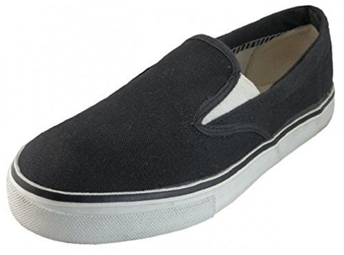 mens white canvas deck shoes