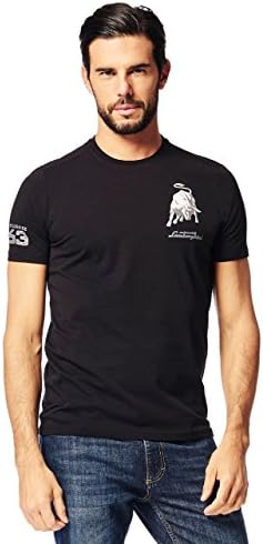 LAMBORGHINI Men's Bull 1963 T-Shirt Black