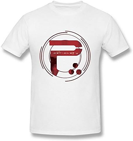Men's Geek Periphery Logo White T Shirt XXXX-Large