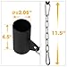 Yes4All Single Arm Landmine Handle for 2-inch Olympic Barbell - Anti Slip Handle, Black Single Landmine Handle