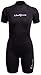 NeoSport Men's and Women's 3mm Short Wetsuit - Scuba Diving, Snorkeling and Water Sports - Comfort, Flexible and Anatomical Fit - Internal Key Pocket and Adjustable Collar