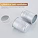 Cavoli Hair Blow Dryer Holder Wall Mounted,Space Aluminum, Bathroom Hanging Rack Organizer with 2 Cups