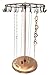 Bejeweled DisplayCopper Color 24 Hooks Rotating Necklace holer/Jewelry Organizer Display Stand w/ Gift Box