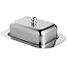 Stainless Steel Butter Dish with Lid