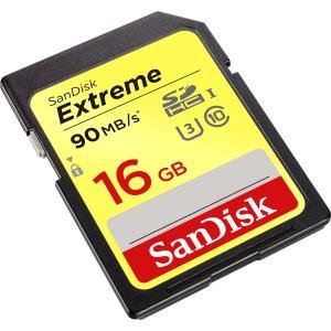 SanDisk Extreme 16 GB Secure Digital High Capacity (SDHC)
