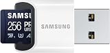 Samsung PRO Ultimate microSD 256GB UHS-I U3 200MB/s Read USB Card Reader view 2