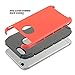 6 Plus, iPhone 6 Plus Case, iPhone 6S Plus Case, MagicSky Hybrid Dual Layer Holster Shockproof Hard Case Cover Apple iPhone 6 Plus / 6S Plus - Grey/Neon Red