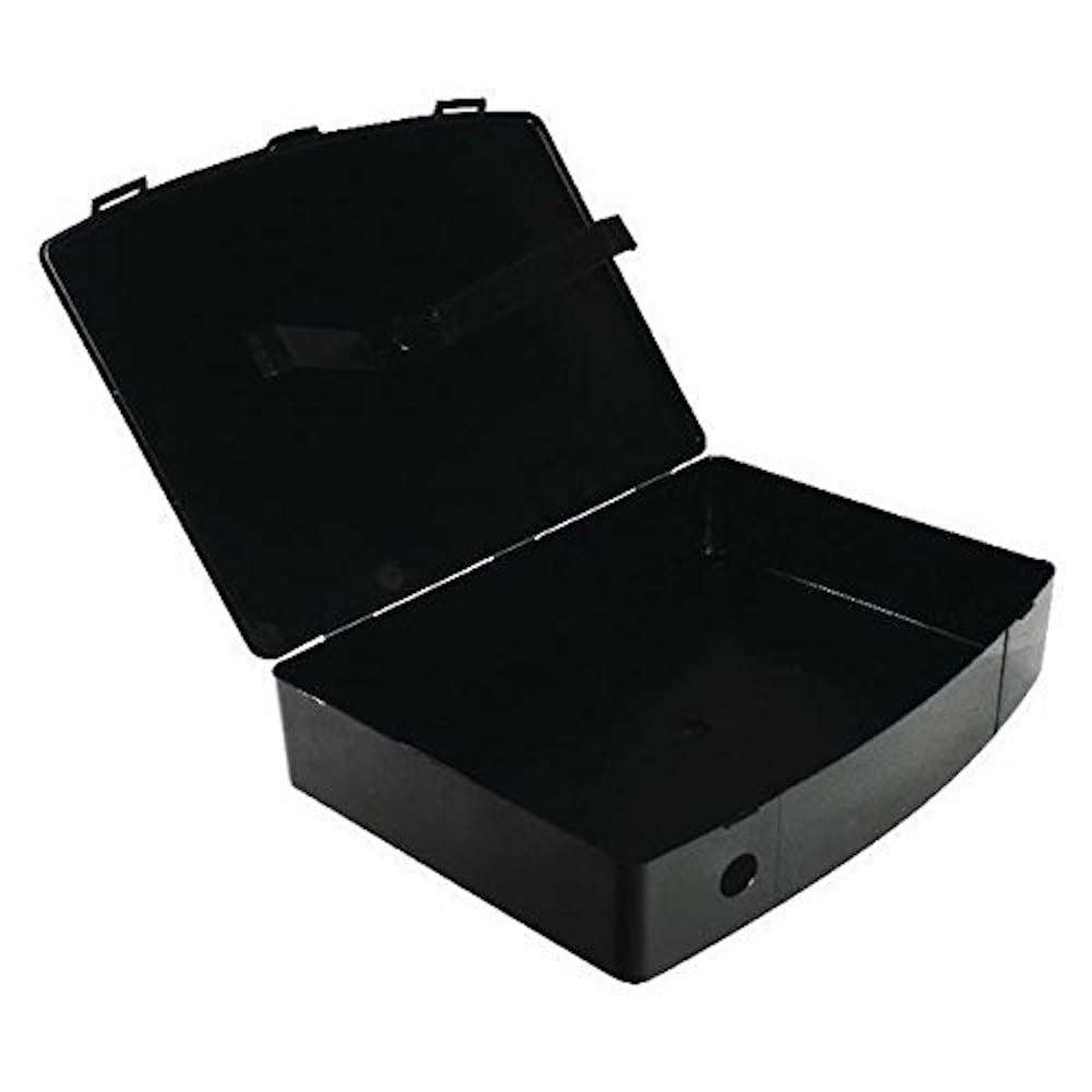 Q-Connect Foolscap Polypropylene Box File - Black