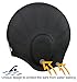 OMID Swim Cap with Ear Pockets Protection, 100% Silicone Great Elasticity and Durable for Teenagers and Unisex Adults, Ergonomic Design Long Hair Swimming Caps