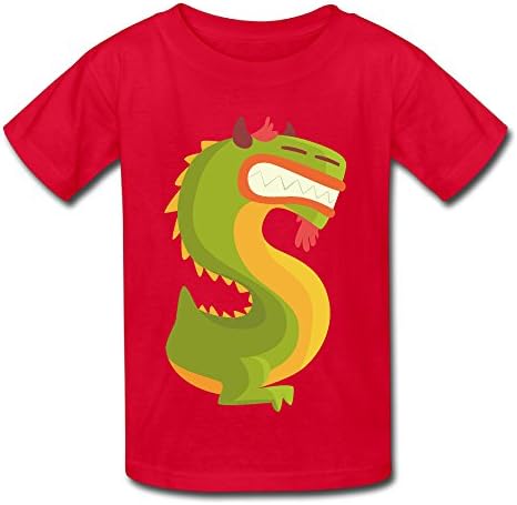 Music Cotton Baby Shirt, Drogon Summer Short Sleeve Printed Baby Tops Red