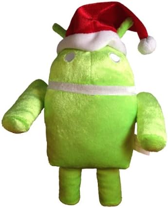 ganndroids édition limitée 22,9 cm Google Android de Noël en peluche