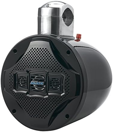 Four Way Marine Wakeboard Tower Speaker 8 Inch 1200 Watt Mid Range Audio Weatherproof Marine Grade Passive Boat Sound System Lanzar Aqwb8b Black Buy Online At Best Price In Uae Amazon Ae