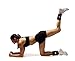 VALEO Ankle/Wrist Weights (1 pair) with Adjustable Straps and Soft Padding for Comfort - 5lb (2.5lb each), 10lb (5lb each), or 20lb (10lb each)
