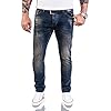 Rock-Creek-Designer-Herren-Jeans-Hose-Stretch-Jeanshose-Basic-Slim-Fit-W29-W40-M21