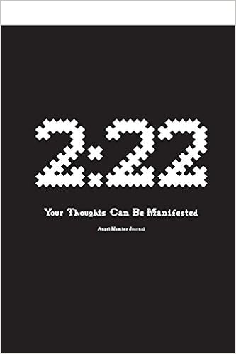 222 Your Thoughts Can Be Manifested Angel Number Journal J 222 Your Thoughts Can Be Manifested Angel Number Journal J