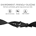 Bands Compatible Samsung Gear S2 Watch, NaHai Soft Silicone Replacement Sport Strap Wristbands Samsung Gear S2 Smart Watch, SM-R720/SM-R730 (Black)