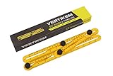 EZ Angle Template Ruler By Vertikem: New Heavy-Duty Extra-Durable Multi-Angle General Measuring Tool-Easy To Use Accurate Angle-izer With Tightening Mechanism-For Builders, Handymen, Craftsmen, More