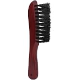ACNTENY Billiard Table Brush, Wood Handle Pool Table Cleaning Brush | Dense Black Fibers, Rail Edges and Corner Reach, Hanging Hole Storage, 1.97 x 8.27 in