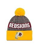 NFL Washington Redskins 2016 Reverse Team Color Sport Knit Beanie, One Size, Gold/Gray