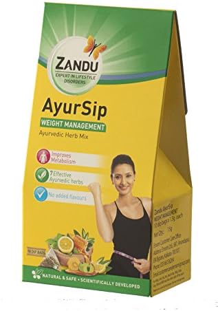 Zandu AyurSip Weight Management Ayurvedic Herb Mix - 30 g (Pack of 2)