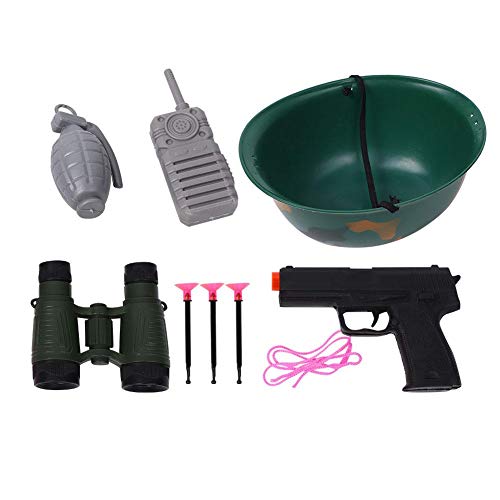 Kids Child Pretend Play Toys Accessory Tool Lots Profession Role Plays Game Toy Set(Camouflage) - Thumbnail 3