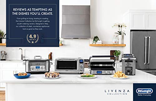 DeLonghi EO241250M Livenza Digital Stainless Steel Countertop Convection Oven - Thumbnail 7