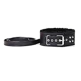 Sangexin Fuax Leather Soft Neck Choker Collar With Chain Detachable Leash For Men Women,Let You Enjoy the Unusual Feeling