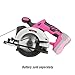 The Original Pink Box PB18VCIR Bare Tool Cordless 18-Volt Li-Ion Circular Saw, Battery Not Included