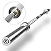 XMark Fitness 28mm 7' Olympic Bar with Chrome Sleeves, Brass Bushings and a Hefty 700 lb. Capacity; Amazing Quality…Amazing Bar, XM-3817-CHROME