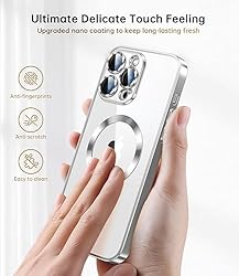 Waldeng for iPhone 15 Pro Case with Integrated