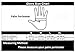 REEBOW TACTICAL Army Military Hard Knuckle Tactical Combat Full Finger Gloves, Medium, Black