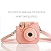 Tree New Bee TNB-CASEPINK Fujifilm Instax Groovy Camera Case, Pink