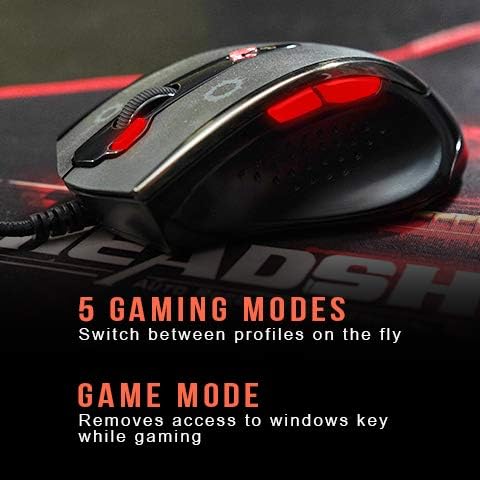 A4tech X7 V Track F3 Gaming Mouse With Advanced Macro Script 7 Programmable Buttons Rubberized Side Grip 3000 Cpi Amazon Sg Electronics