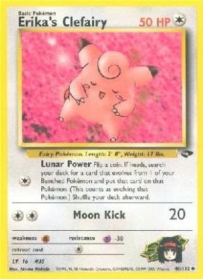Erika's Clefairy - Gym Challenge - 40 [Toy]