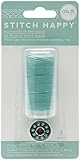 American Crafts We R Memory Keepers Stitch Happy 2 Piece Sewing Thread, Aqua