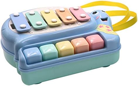 音楽ギフト 100 品質保証 正規品送料無料 色 11 5x9 5x4 5cm 激安超特価 車 バイク B05fm59h 大型家電 おもちゃ Blue ミュージックステーション 色 子供の木琴楽器玩具子供の音のおもちゃのギフト 子供 知育玩具 Size 新作製品 世界最高品質人気