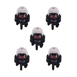 FitBest (Pack Of 5) General Snap-In Primer Bulb For Stihl Husqvarna Walbro Poulan Weed Eater Homelite McCulloch Ryobi Echo Trimmer Chainsaw Carburetor