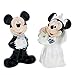 Disney Theme Parks Mickey Minnie Mouse Wedding Salt Pepper 2 Pc. Set