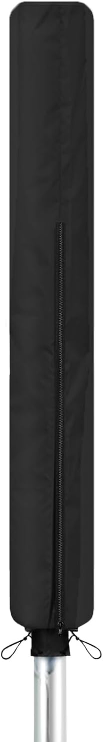 Flatro Heavy Duty Rotary Washing Line Cover Waterproof - Black