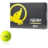 本間ゴルフ ゴルフボール D1 ボール 1ダース(12個入り) メンズ BT1601