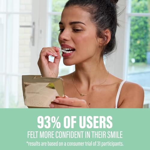Spotlight Oral Care Teeth Whitening Strips – 28 Strips + Toothpaste (14-Day Treatment),Ultra Whitening Strips, Sensitive Teeth & Enamel Safe, Made by Dentists Hydrogen Peroxide Teeth Brightening Kit