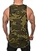 YoungLA Long Tank Tops Men Muscle Shirt Gym Training 306 Cmgrn M Camo Green