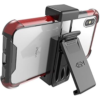 BAISRKE Universal Belt Clip for Cell Phones & Cases | Galaxy Note,Fits iPhone X XS, iPhone 6/6s/7/8, iPhone 6 Plus/6s Plus/7 Plus/8 Plus, iPhone 11 Pro max | Black