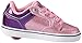 Heelys Youth 770818H Motion Sneakers, Purple/Pink/Glitter - 6
