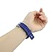 Feelily Watchband-style Replacement Wrist Band (2016 Latest Fashion) with Buckle for Fitbit One Wireless Fitness Tracker (No Tracker) (Black,Deep Blue)