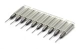 Exiron 5Pcs 0.5mm Steel Mirco PCB Carbide drill
