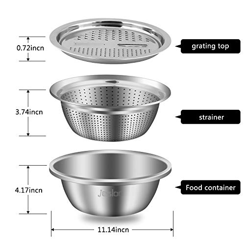 Jeslon-Kitchen-Vegetable-Grater-Stainless-Steel-Drain-Basket-Vegetable-Cutter-Slicer-Strainer-Colander-Multi-Function-3-in-1-Salad-Bowl-For-Home-Use