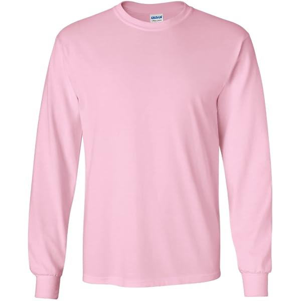 Gildan Fleece Crewneck Sweatshirt (G180) - Light Pink Comfort Sweatshirt