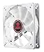 Enermax Cluster Advance APS 120mm Case Fan Cooling, White UCCLA12P